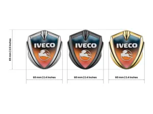 Iveco Emblem Fender Abzeichen Luxus Finish Aus Edelstahl